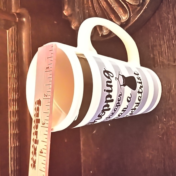 New tall fun coffe mug.  See pics! - Picture 2 of 5